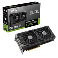 Kartelë grafike ASUS VGA NVIDIA GeForce RTX 4070 SUPER DUAL, 12GB GDDR6X