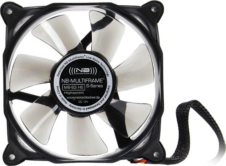 Ftohës Noiseblocker Multiframe M8-S3 HS, 80 mm