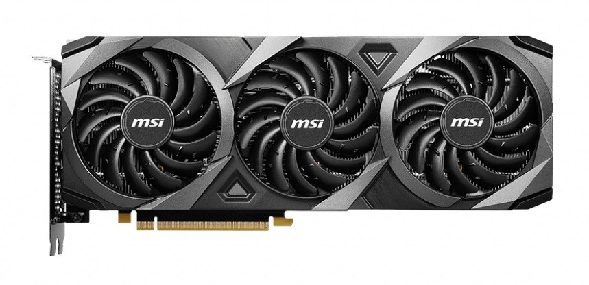 Kartelë Grafike MSI GeForce RTX 3060 Ti VENTUS 3X, 8GB GDDR6X, e zezë