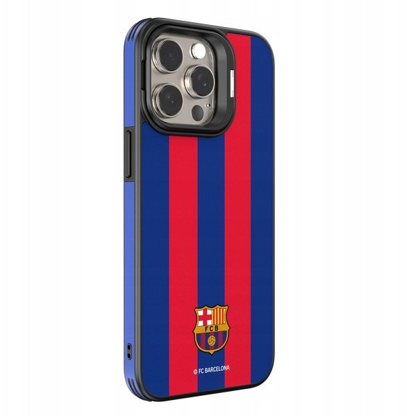 Mbrojtëse telefoni OCPC FC Barcelona, lëkurë PU, me stand, kundër goditjeve