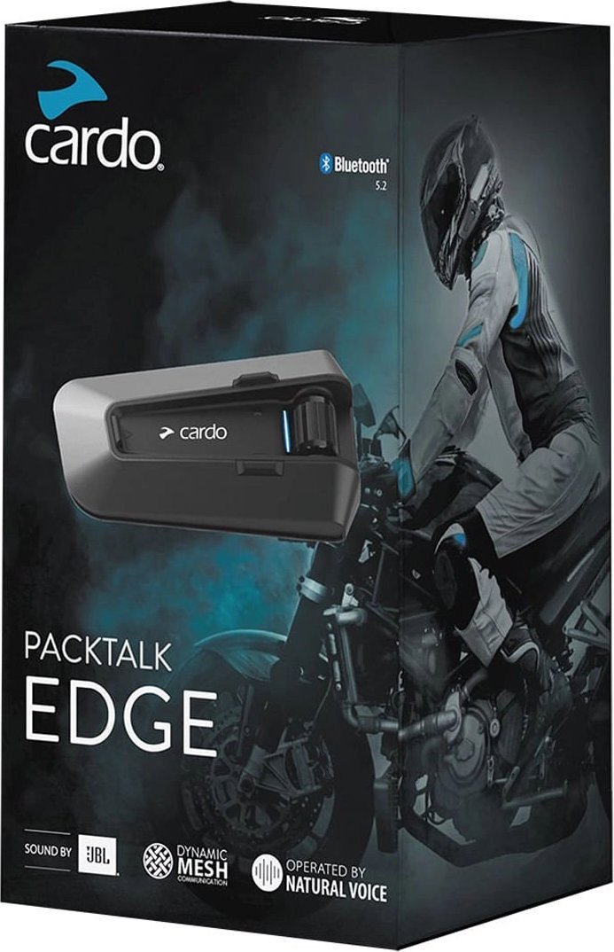 Sistem komunikimi për motor Cardo Packtalk Edge Twin Set, DMC, Bluetooth