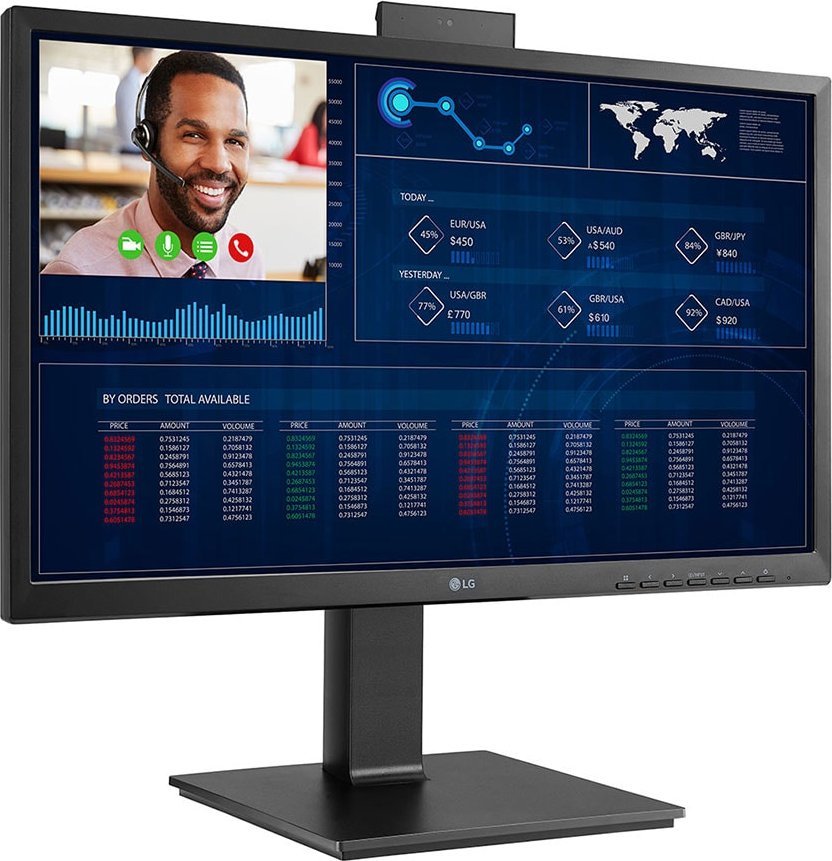 Kompjuteri All-in-One LG 24CQ651W-BP, 23.8" FHD IPS, Intel Pentium Silver N6005, 8GB, 256GB SSD, i zi