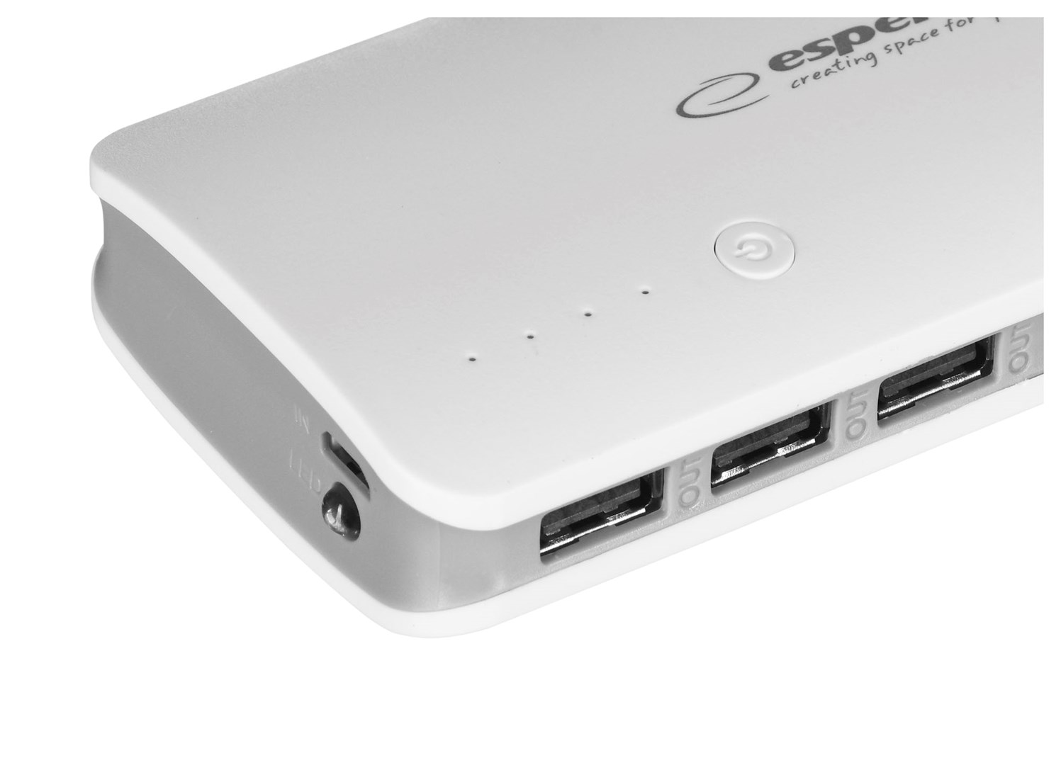 Powerbank Esperanza EMP106WE Radium, 8000 mAh