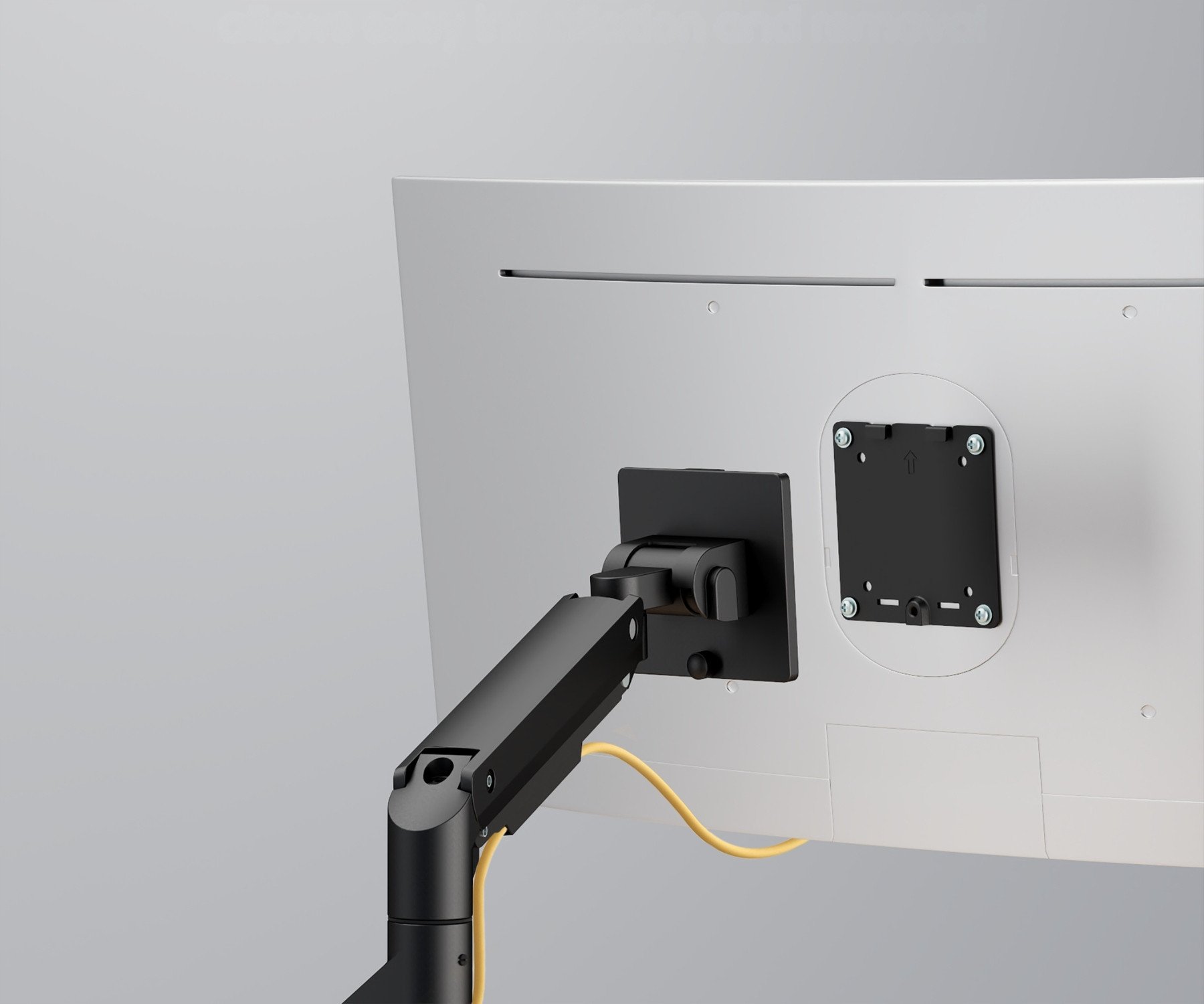 Mbajtës monitori BRATECK LDT69 C024P, montim në tavolinë, gas spring, i zi