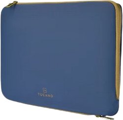 Këllëf laptopi Tucano Doppio Sleeve, 14", neopren, blu