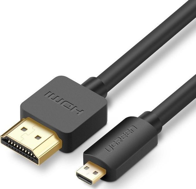 Kabllo HDMI Micro Ugreen 30103, 2m, 4K, e zezë