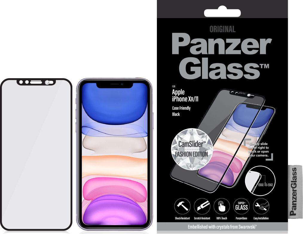 Xham mbrojtës PanzerGlass për iPhone XR / 11