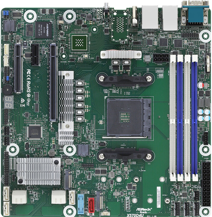 Pllakë amë ASRock X570D4U - AMD X570