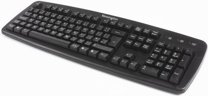 Tastierë Kensington ValuKeyboard, me kabllo, DE, e zezë