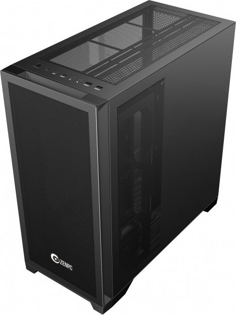 Kasë Zenpc Z9 Mesh TG, Midi Tower