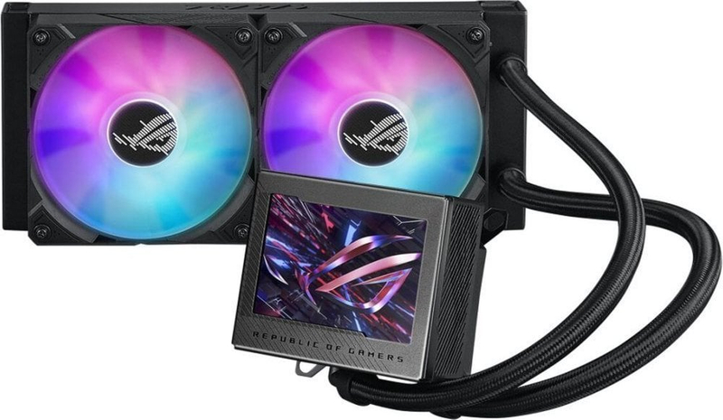 Ftohës me ujë ASUS ROG Ryujin III 240 ARGB, 12cm, i zi