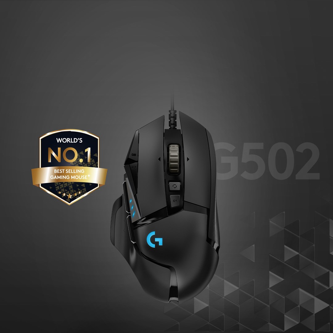Maus Logitech G502, Gaming, USB Type-A, i zi