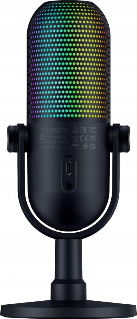 Mikrofon Razer Seiren V3 Chroma (RZ19-05060100-R3M1), USB, RGB, i zi