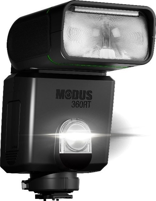Blic fotografik Hahnel Modus 360RT, për Fuji, i zi