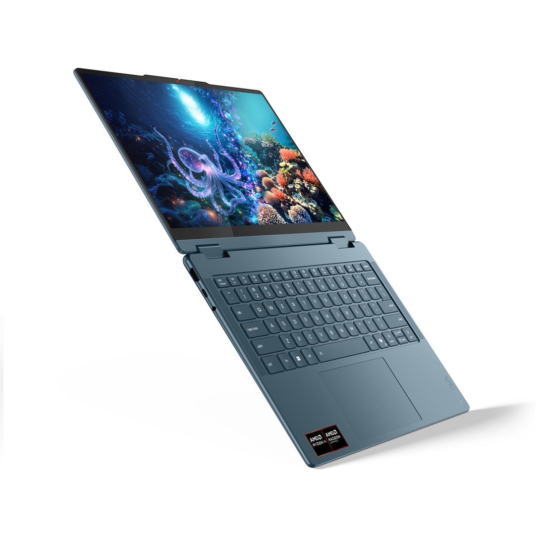 Laptop Lenovo Yoga 7 2-in-1 14AKP10, 14", AMD Ryzen AI 5, 16GB RAM, i kaltër