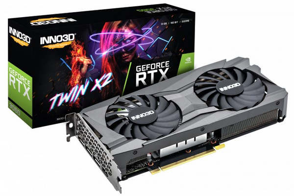 Kartë grafike Inno3D NVIDIA GeForce RTX 3060, 12 GB GDDR6