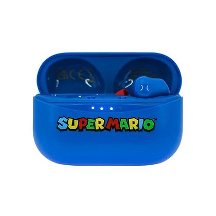 Kufje pa tela OTL Technologies Nintendo Super Mario, TWS Bluetooth 5.0, 6 orë bateri, shumëngjyrëshe