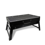 Grill me qymyr Maestro MR 1010, 43x29 cm, tip valixhe, ngjyrë karboni