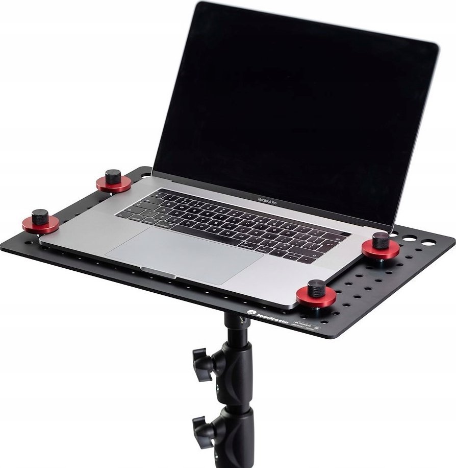 Platformë laptopi Manfrotto TetherGear Laptop Deck, 46 x 31 cm, alumin, e zezë