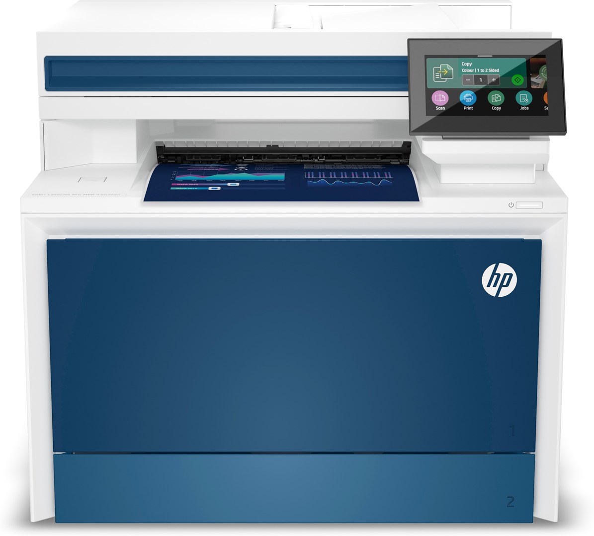 Printer multifunksional HP Color LaserJet Pro MFP 4302fdn, 33 ppm, i kaltër/i bardhë