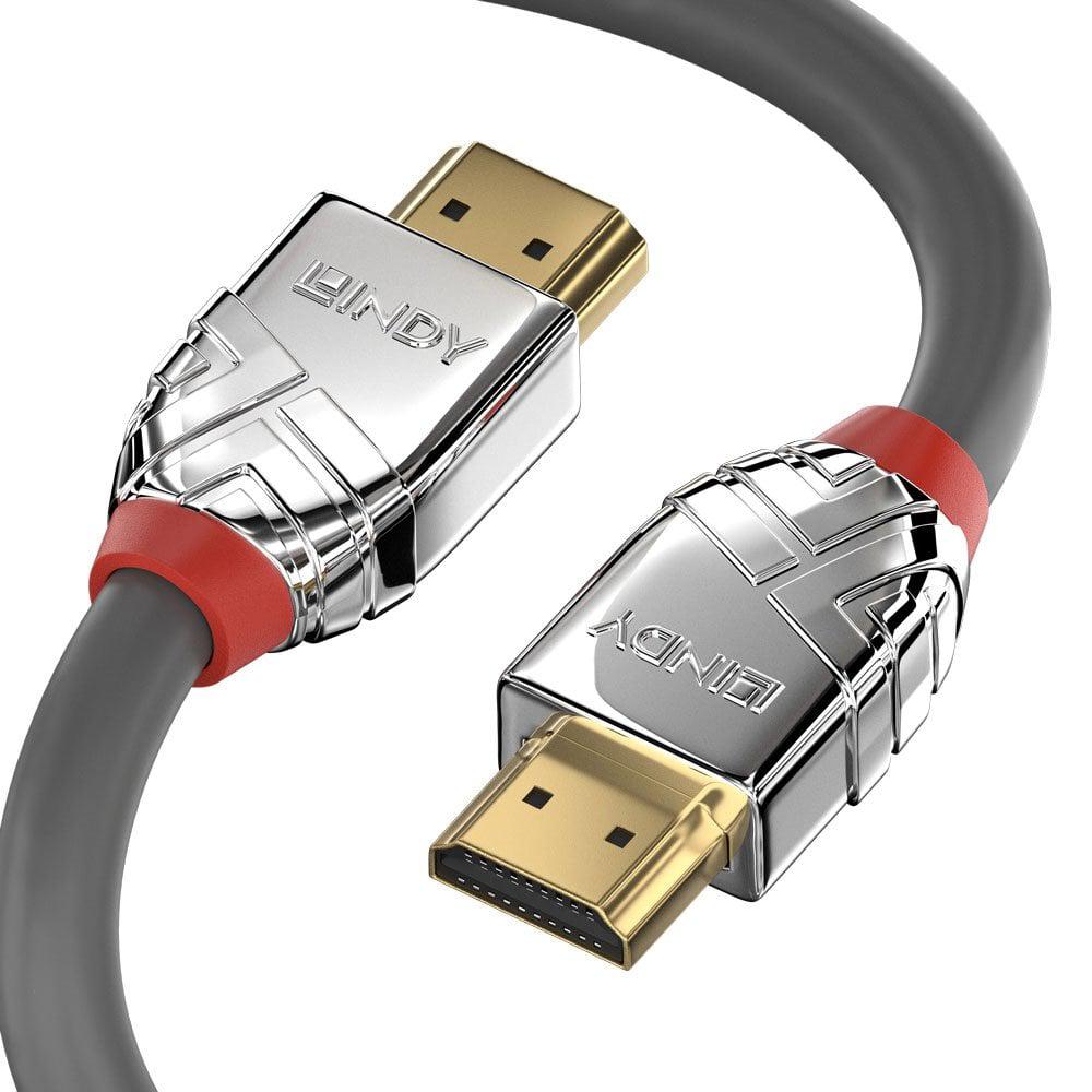 Kabllo HDMI Lindy Cromo Line 37875, 7.5m, 4K UHD, argjendtë
