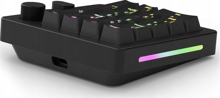 Tastierë numerike Glorious GMMK Numpad Prebuilt, wireless, USB C, e zezë