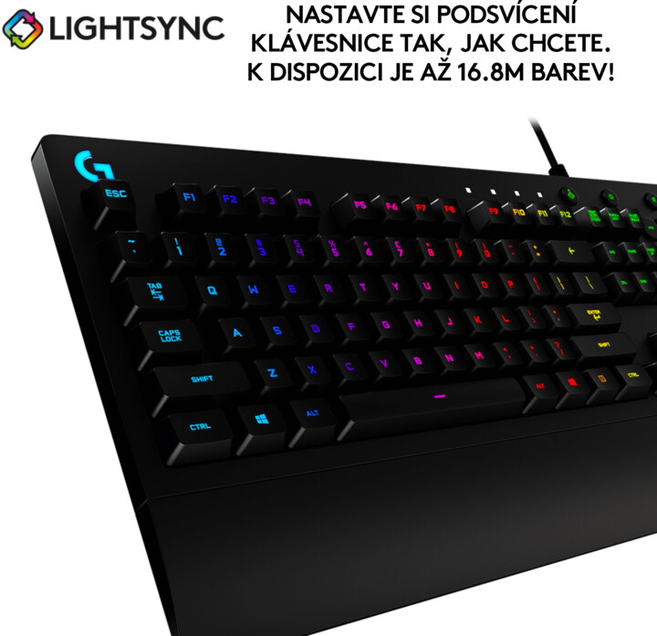 [OUTLET] Tastierë Logitech G213 Prodigy, CZ/SK, e zezë