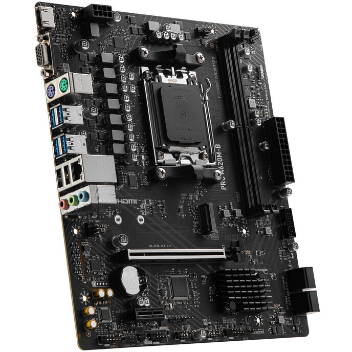 Pllakë amë MSI PRO A620M-B - DDR5, AM5, mATX