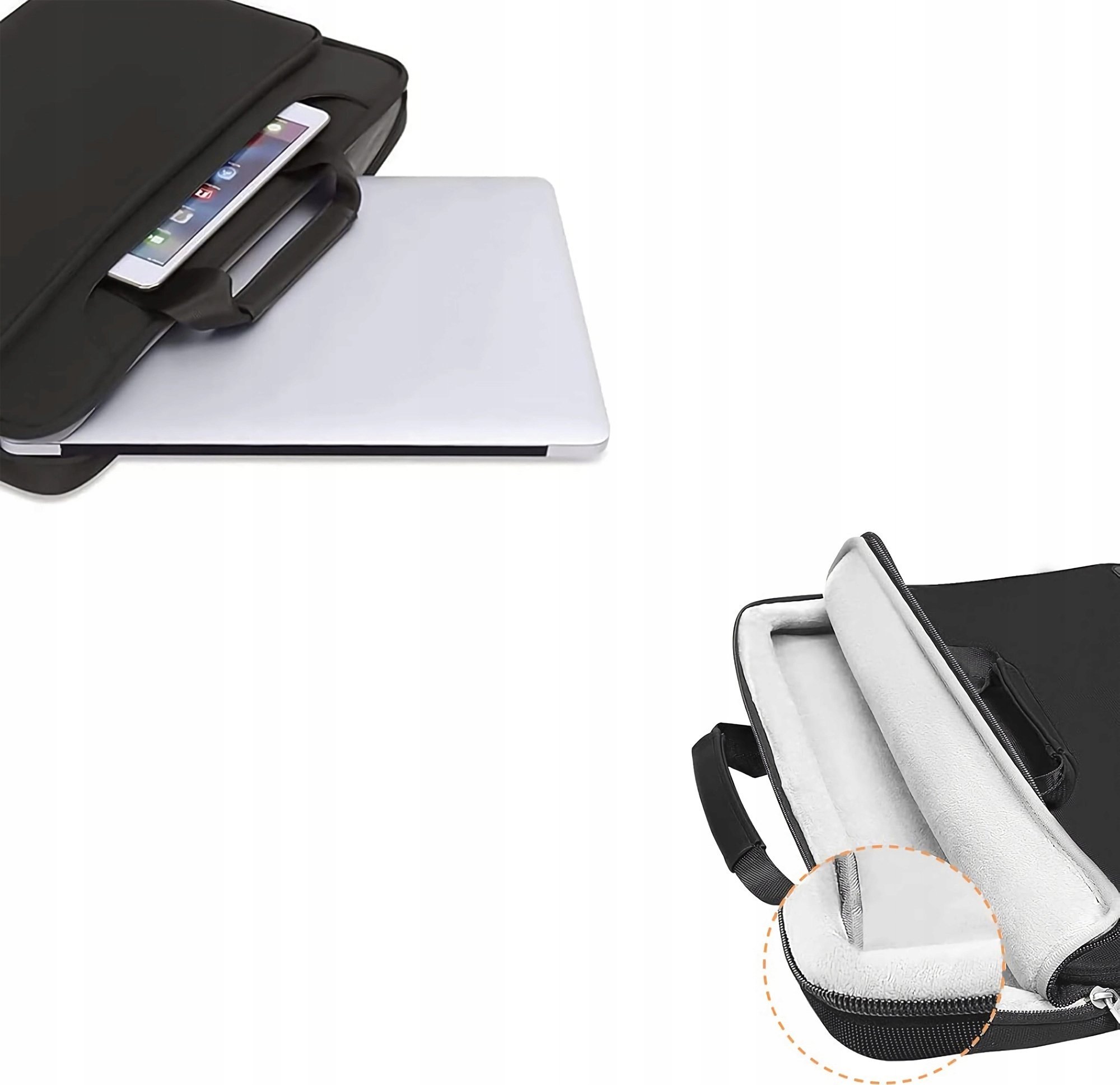 Çantë laptopi Tech-Protect Pocket Bag, 15-16", rezistente ndaj ujit, e zezë