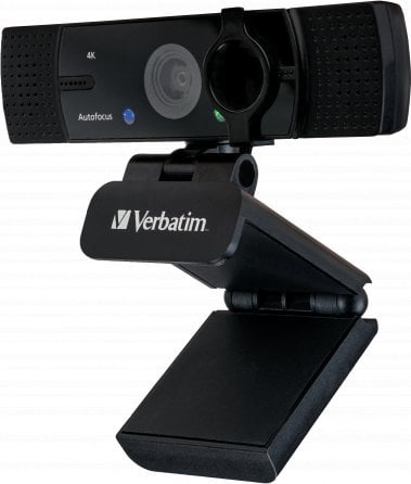 Kamerë interneti Verbatim 4K Ultra High Definition, 4K, USB, e zezë