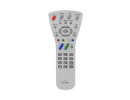 Pilot universal Sharp për TV, rreze 8 m, bateri AAA, i zi