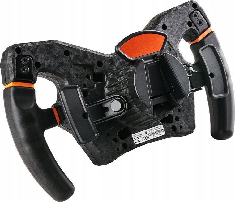 Tијминг волан Asetek SimSports La Prima Formula, 21 програмско копче, RGB ЛЕД, црн
