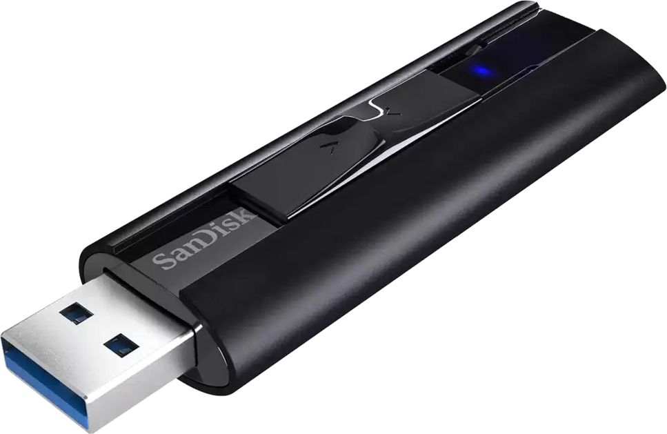 USB SanDisk Extreme PRO, 512GB, USB 3.2 Type A, црна