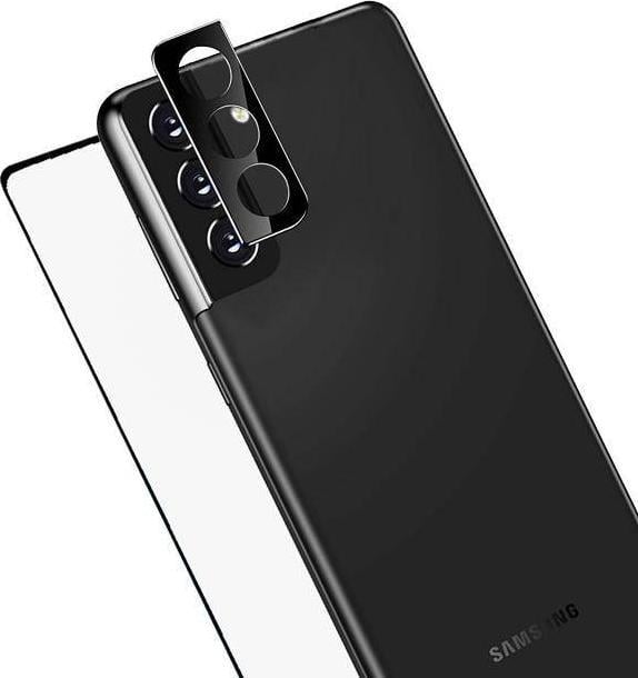 Paketë mbrojtëse X-Doria Raptic Glass, xham i temperuar 0.33mm, kapak kamere, për Samsung Galaxy S22+