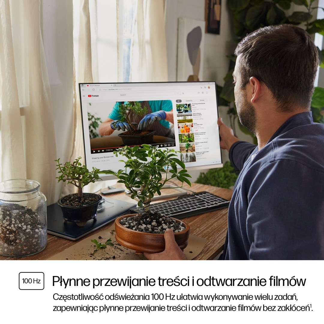 Monitor HP Series 5, 27", 1920 x 1080, 100 Hz, i argjendtë