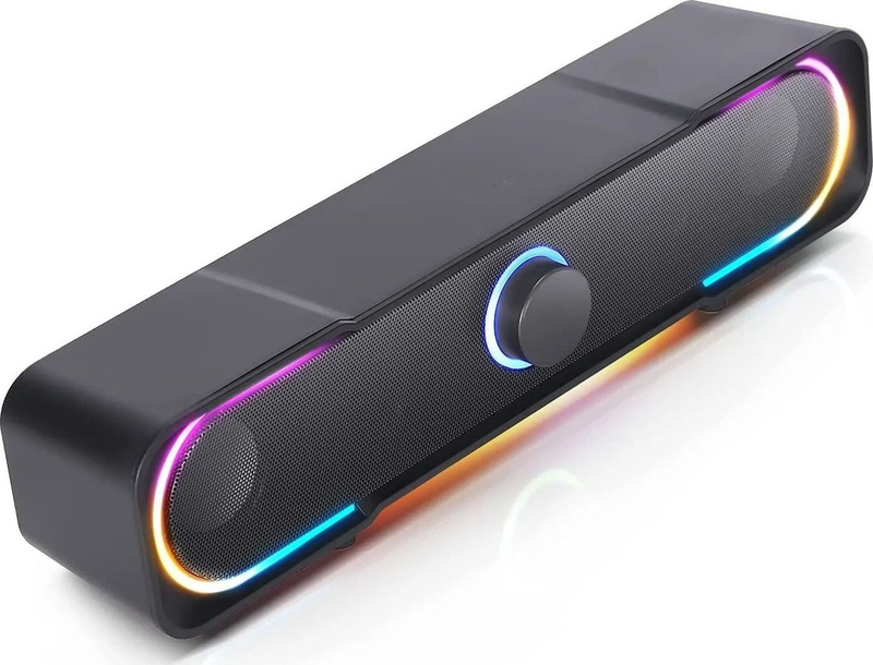 Altoparlant kompjuterik Blow MS-32, soundbar USB, lidhje 3.5mm, me ndriçim RGB