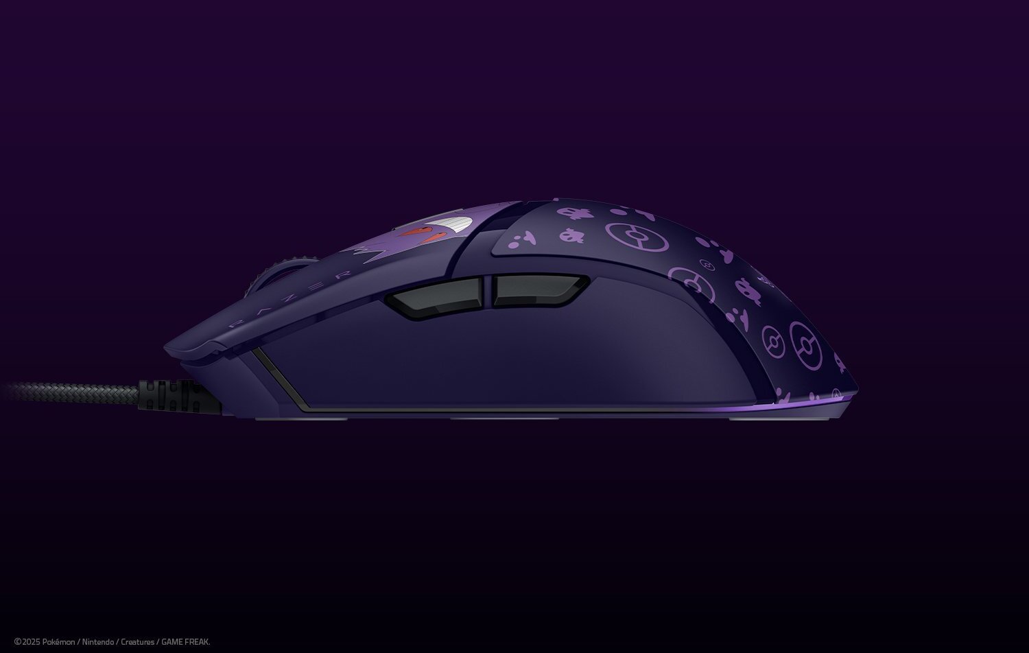Maus lojërash Razer Cobra Gengar Edition, RGB, me kabllo, i lehtë