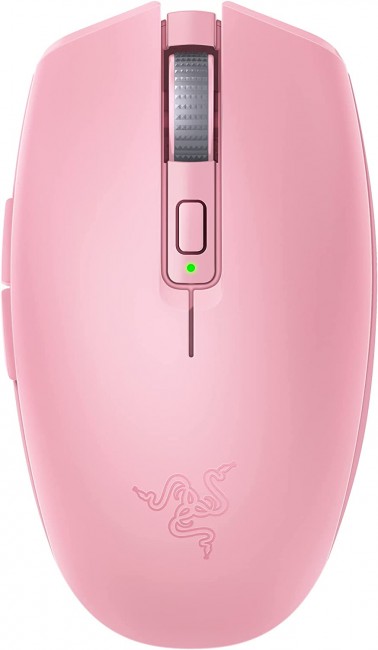 Maus gaming Razer Orochi V2, wireless, Bluetooth, rozë Quartz