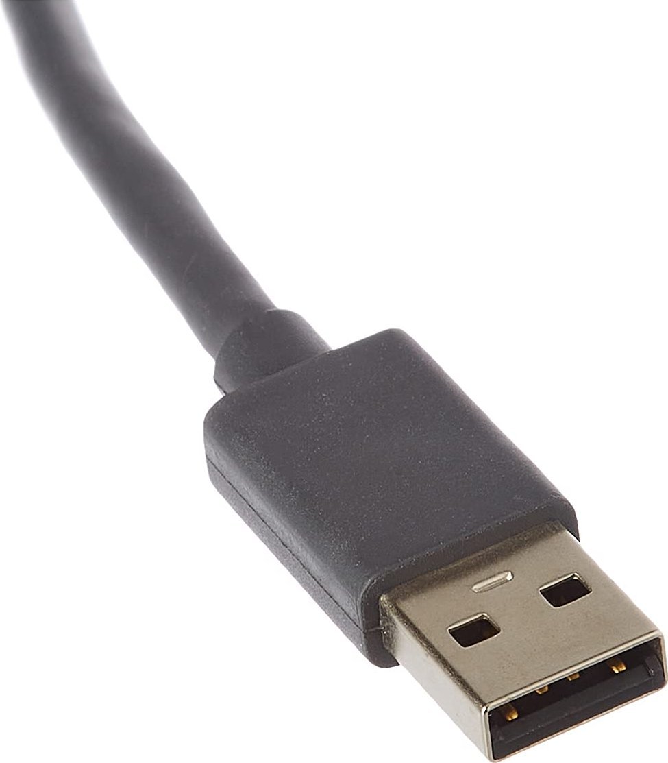 Kabllo USB Logitech 993-001391, USB A në USB C, 5 m, e zezë