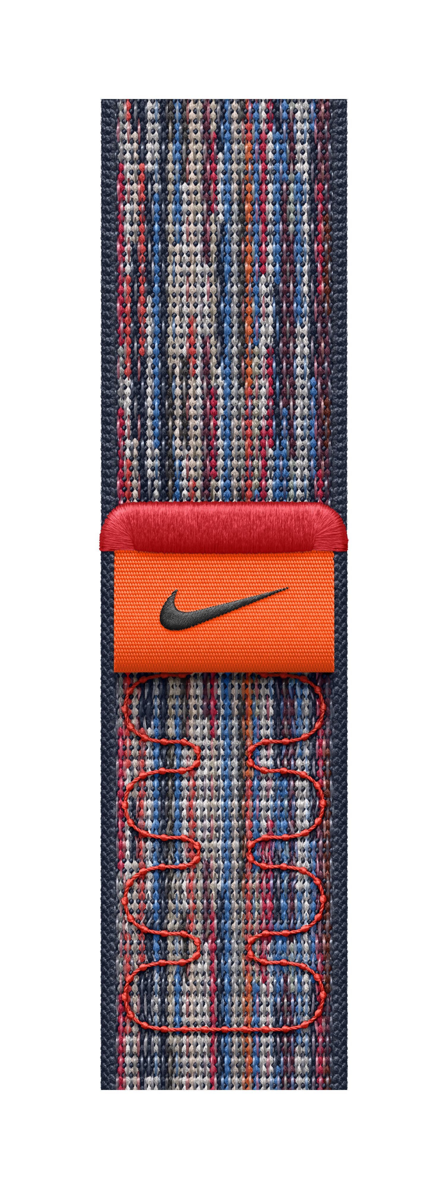 Apple Watch 42mm Nike Sport Loop, Blue/Red Nike Sport Loop