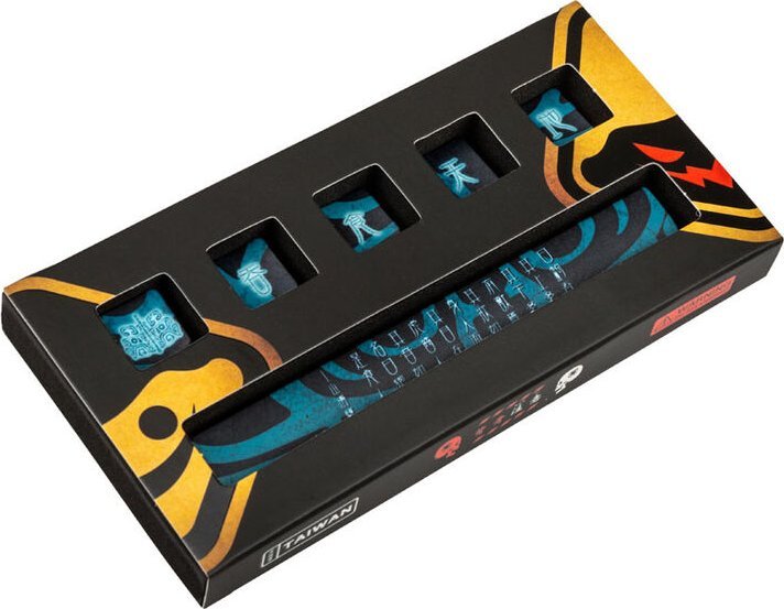 Set keycap Traitors Taotie, 6 taste, PBT, i zi