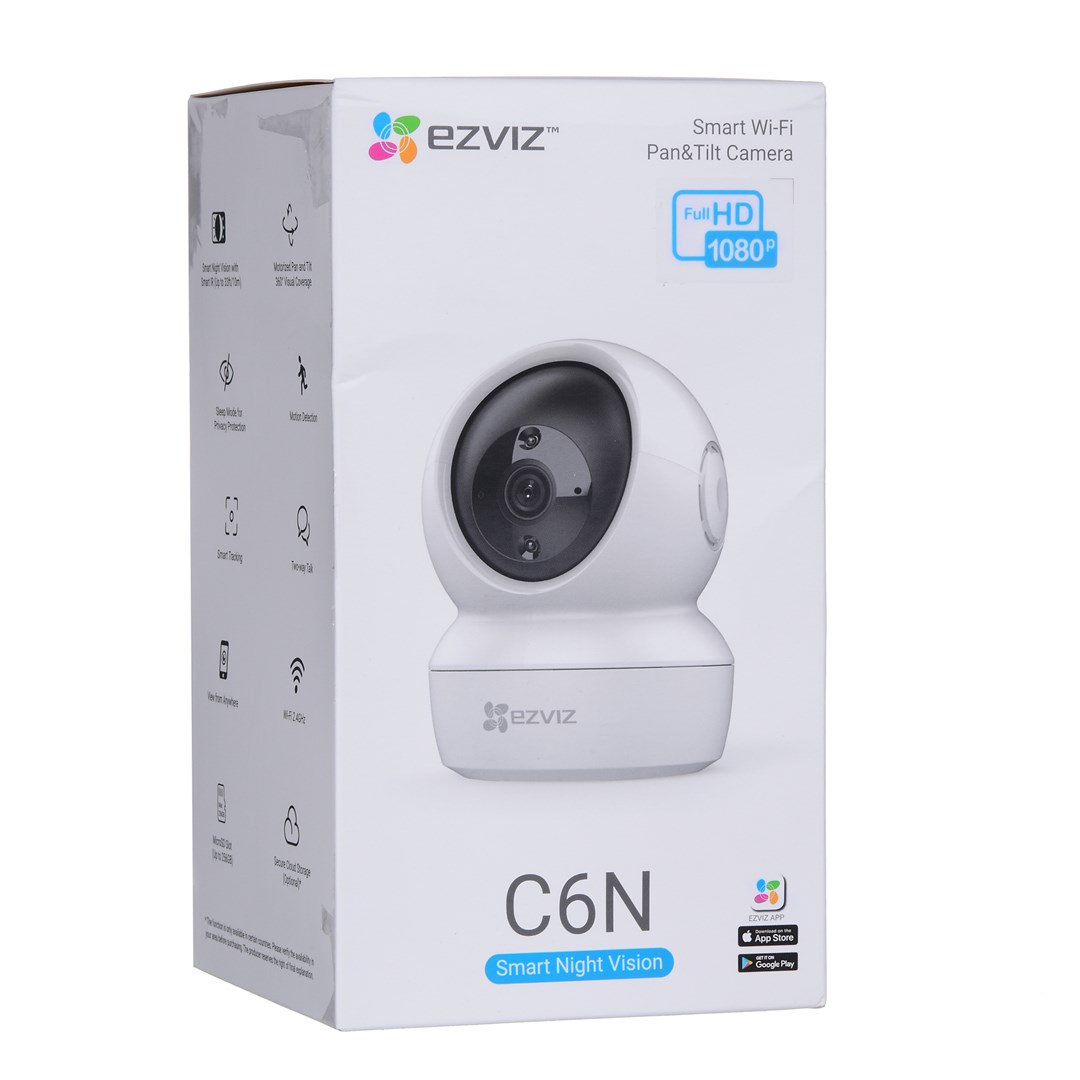 Kamerë IP EZVIZ C6N, 2MP, 4mm, Wi-Fi, e bardhë