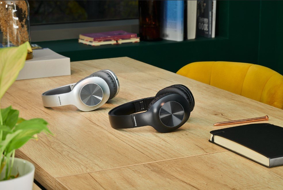 Kufje pa tela Panasonic RB-HX220BDES, mbi vesh, Bluetooth, argjendi