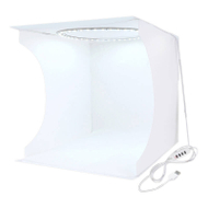 Tendë fotografike Puluz PU5030, 30cm, LED, e bardhë