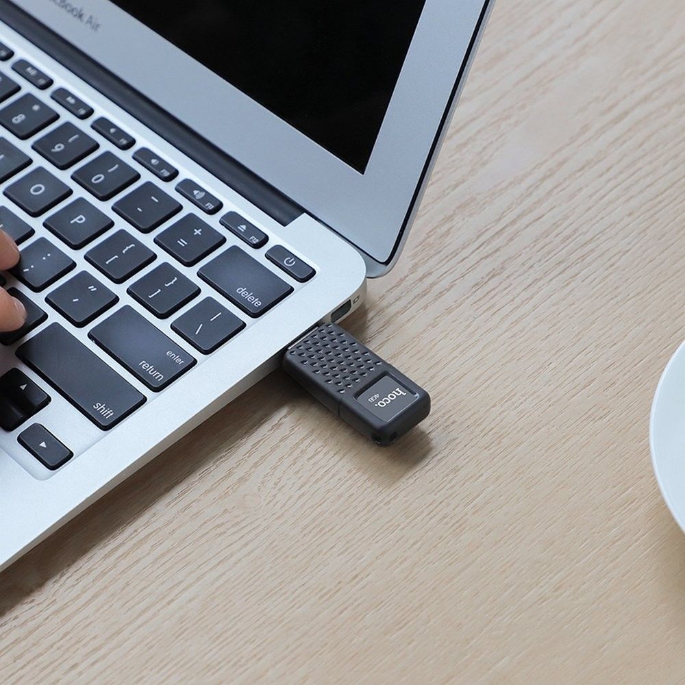USB Hoco Intelligent UD6, 4GB, e bardhë