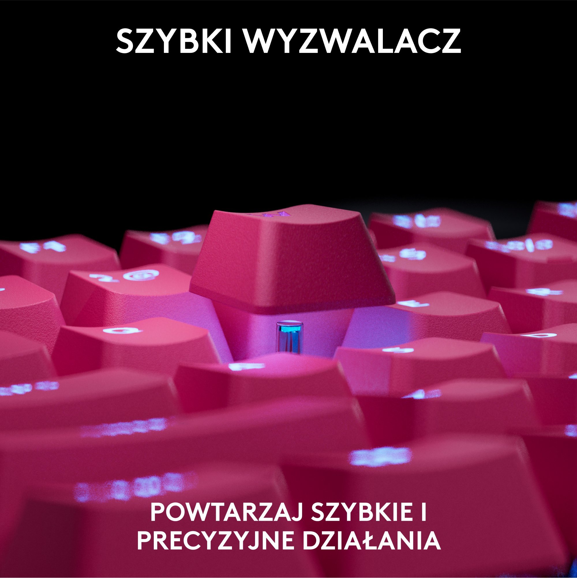 Tastierë lojërash Logitech G PRO X TKL RAPID, mekanike, RGB, rozë