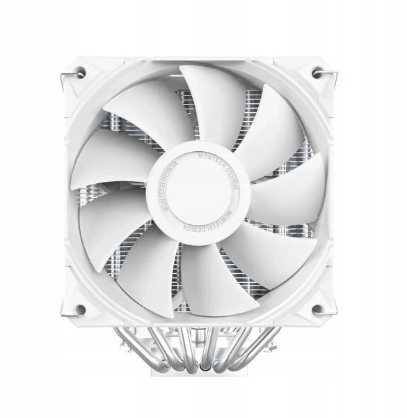 Ftohës CPU Montech NX600, dual tower, 6 heatpipe bakri, ventilator PWM 28mm
