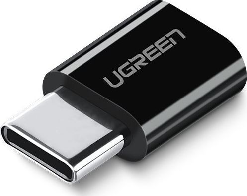 Adapter USB Ugreen Micro USB në USB Type-C, i zi