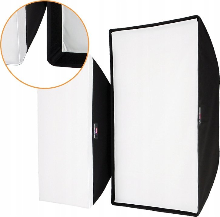 Softbox Aurora LBD1010, 100x100 cm, për studio fotografike
