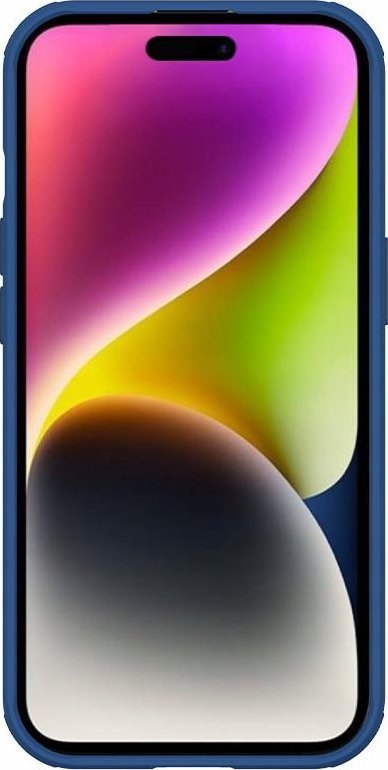 Futrollë Nillkin për iPhone 15 15 Plus 15 Pro 15 Pro Max, slide për kamerë, mbrojtje bumper, e zezë